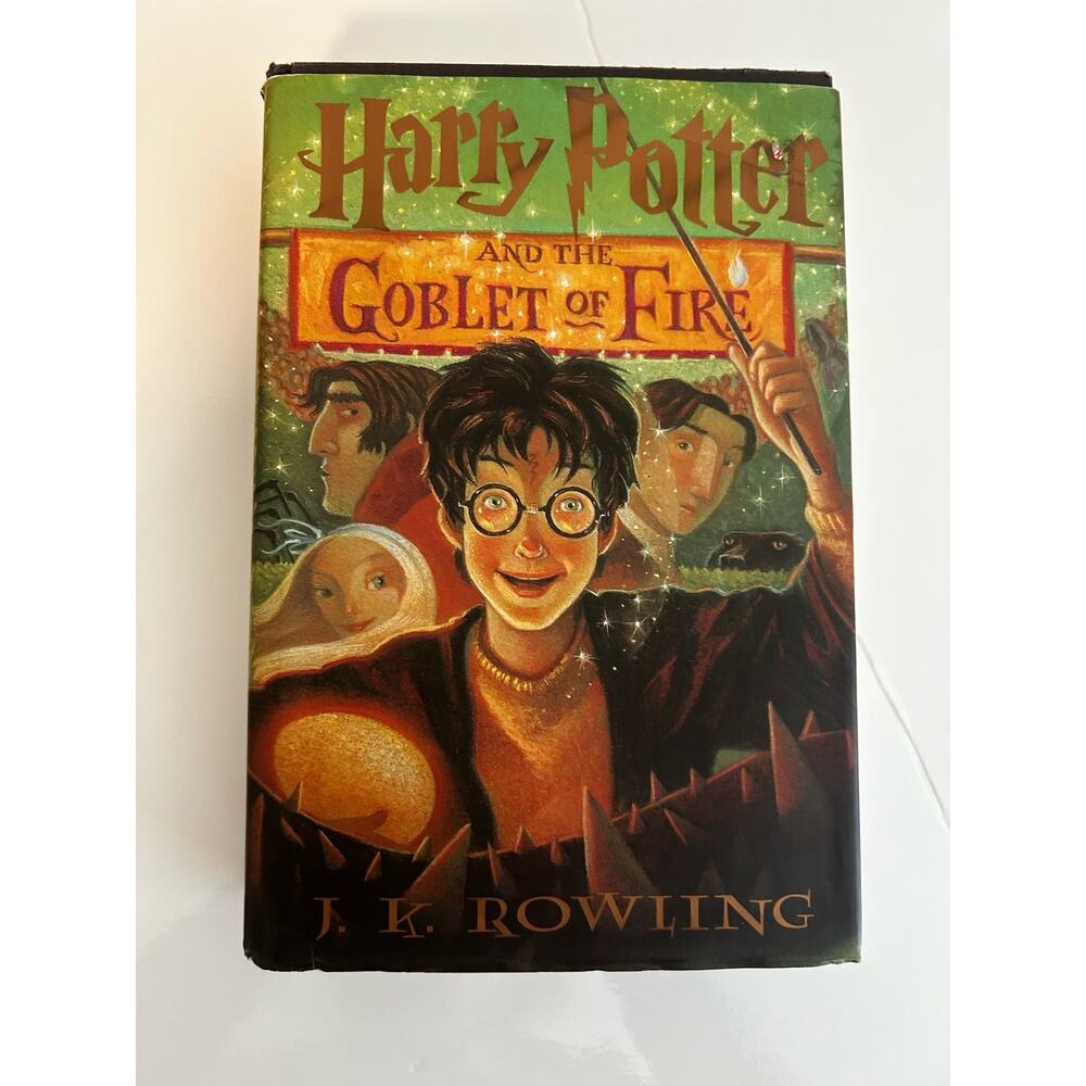 Book 4: Harry Potter Goblet of Fire Hardback Novel Book Club